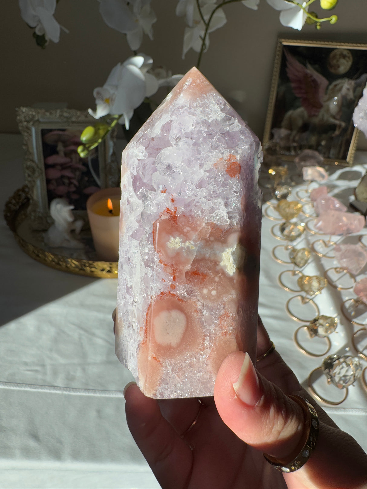 Pink Amethyst Tower