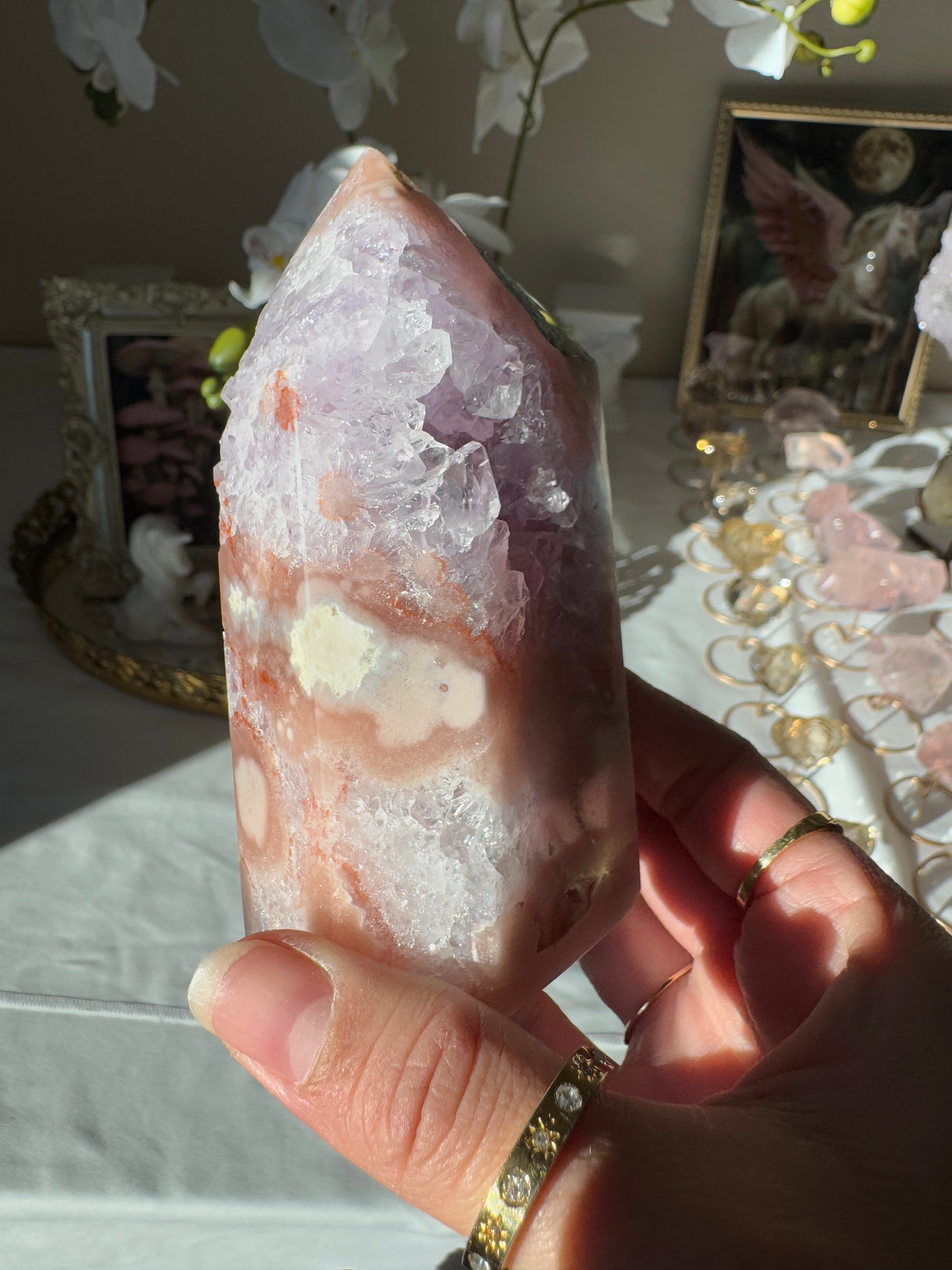 Pink Amethyst Tower