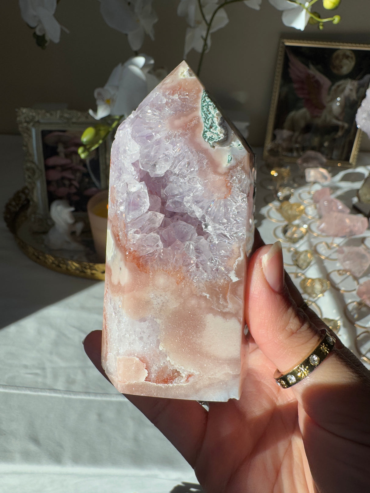 Pink Amethyst Tower