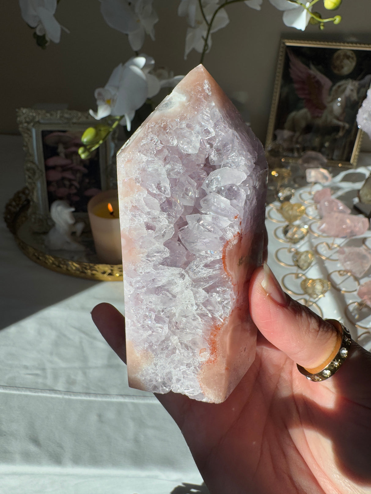 Pink Amethyst Tower