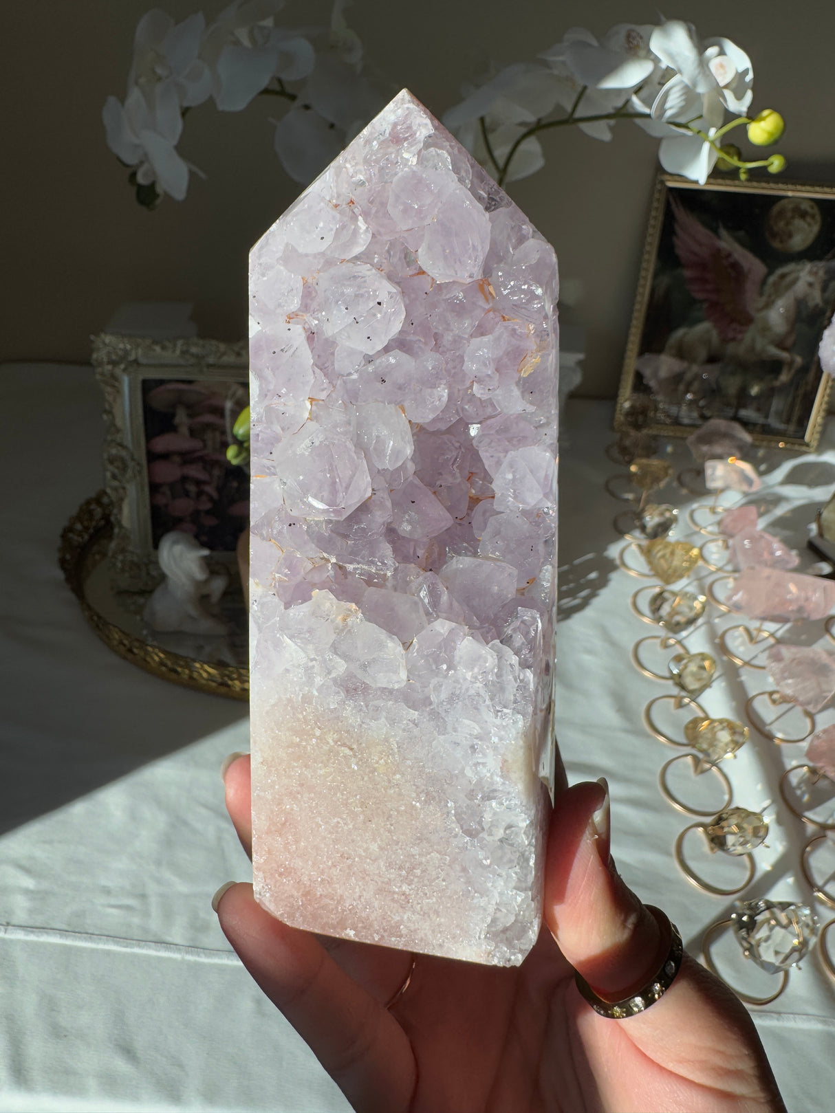 Pink Amethyst Tower