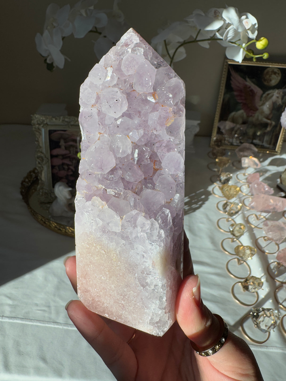 Pink Amethyst Tower