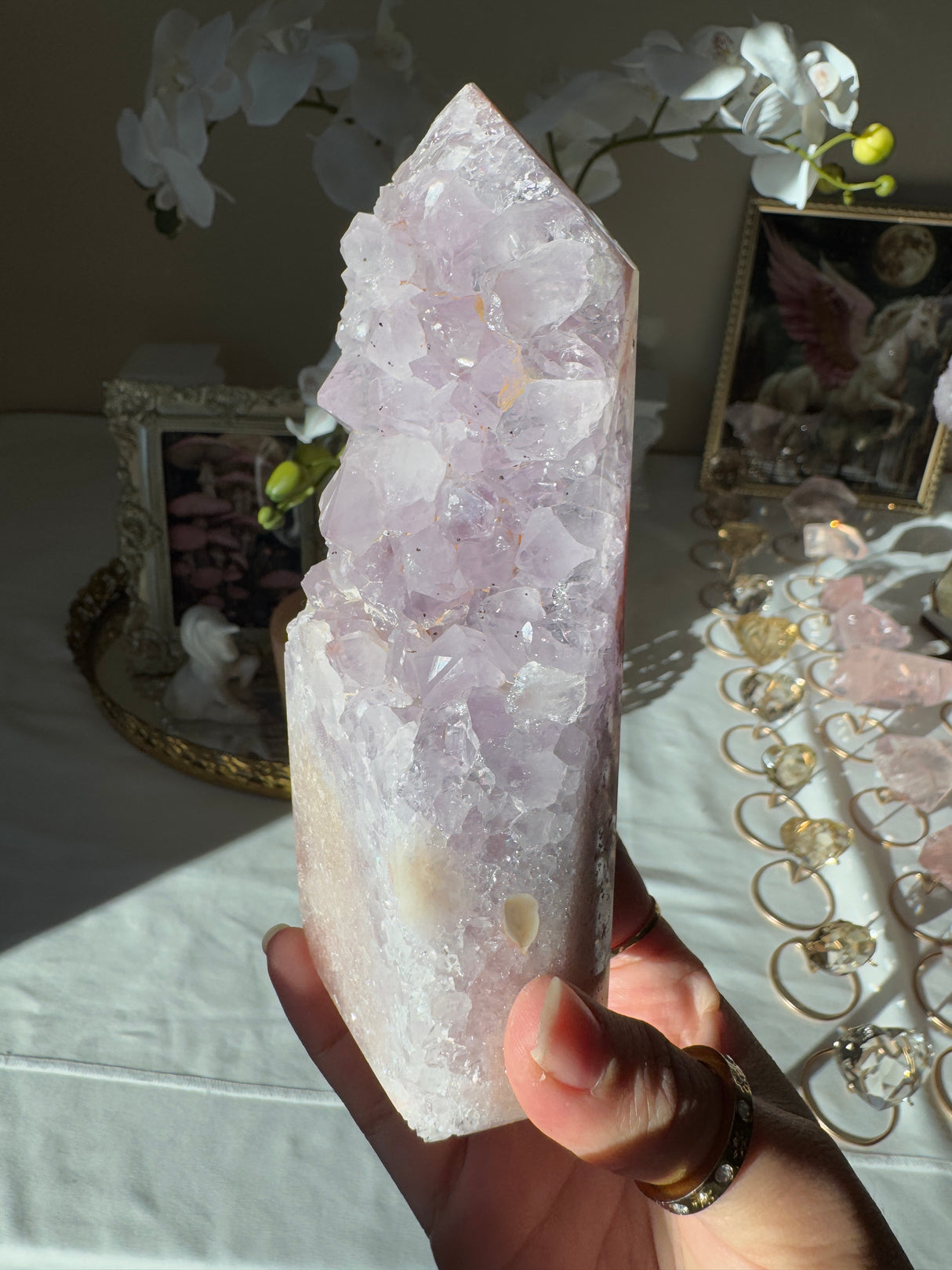 Pink Amethyst Tower