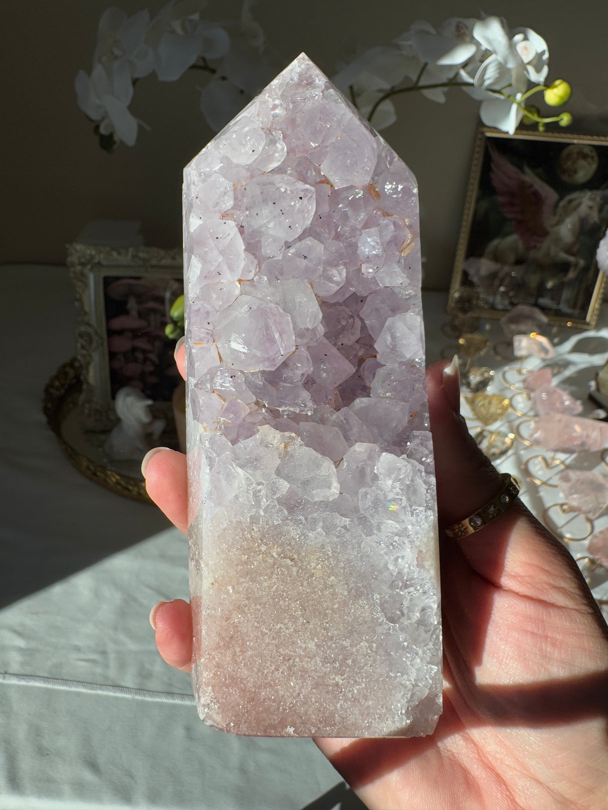 Pink Amethyst Tower