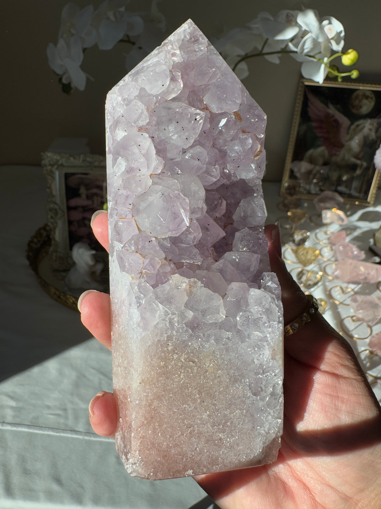 Pink Amethyst Tower