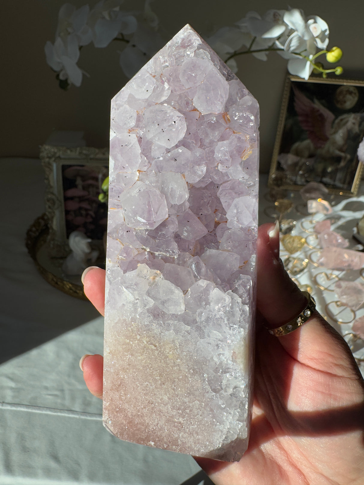 Pink Amethyst Tower