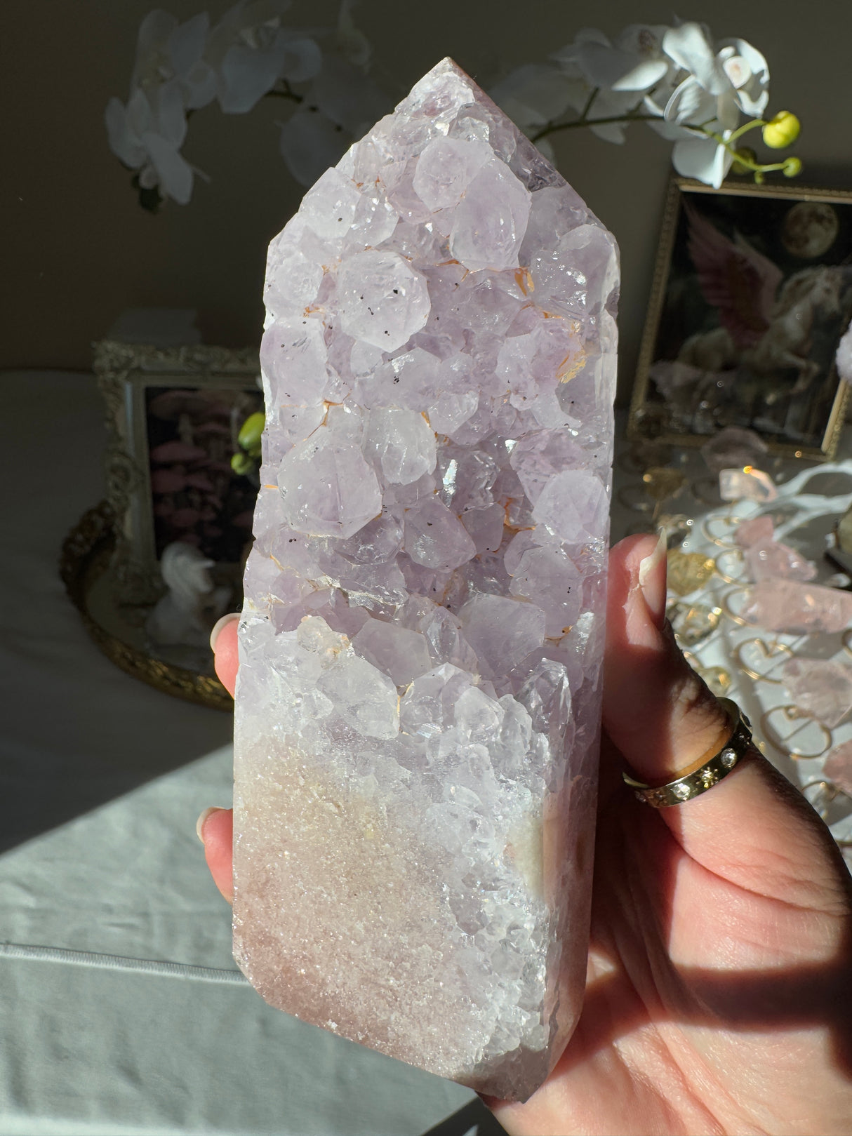 Pink Amethyst Tower
