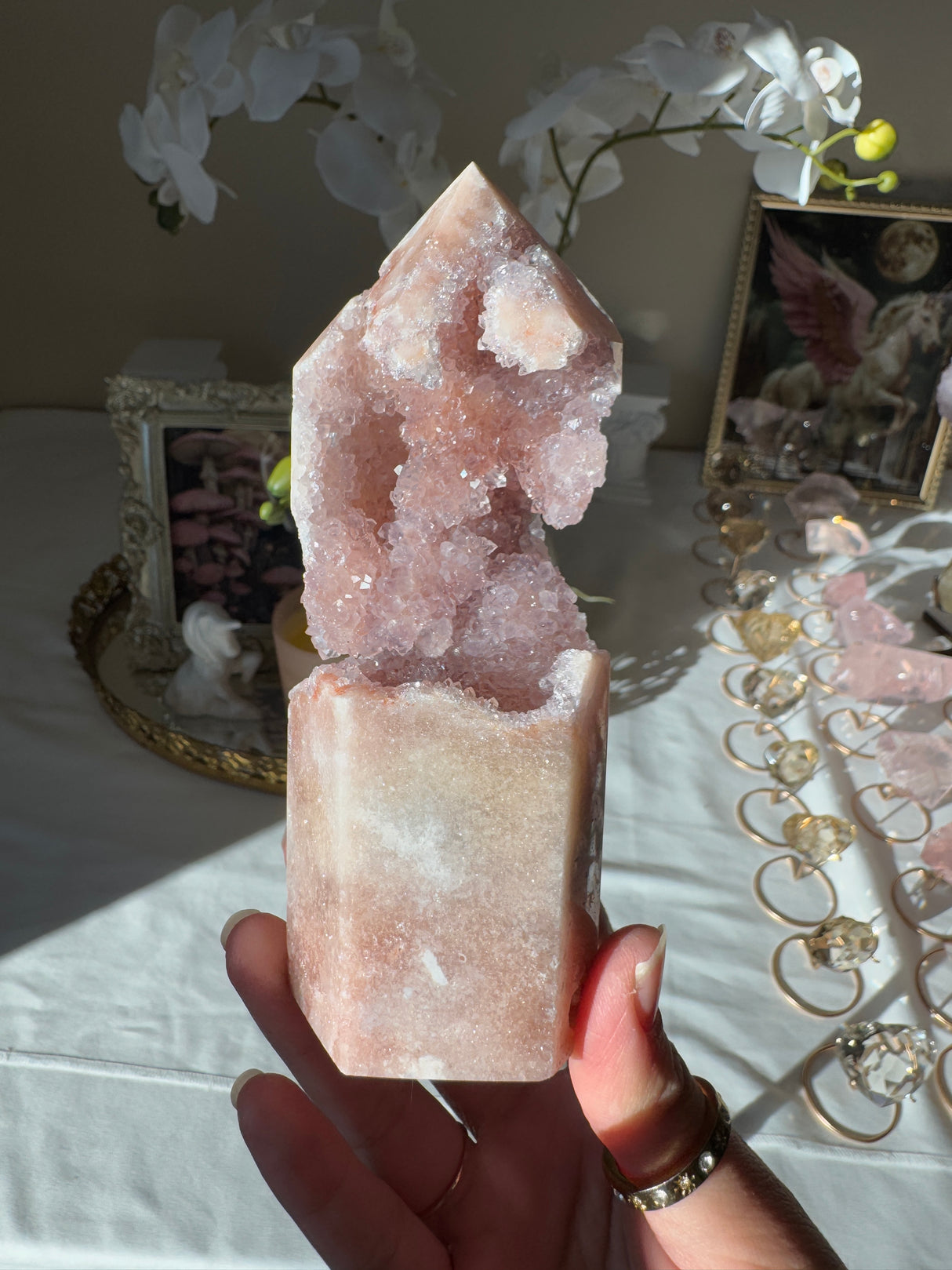 Pink Amethyst Tower