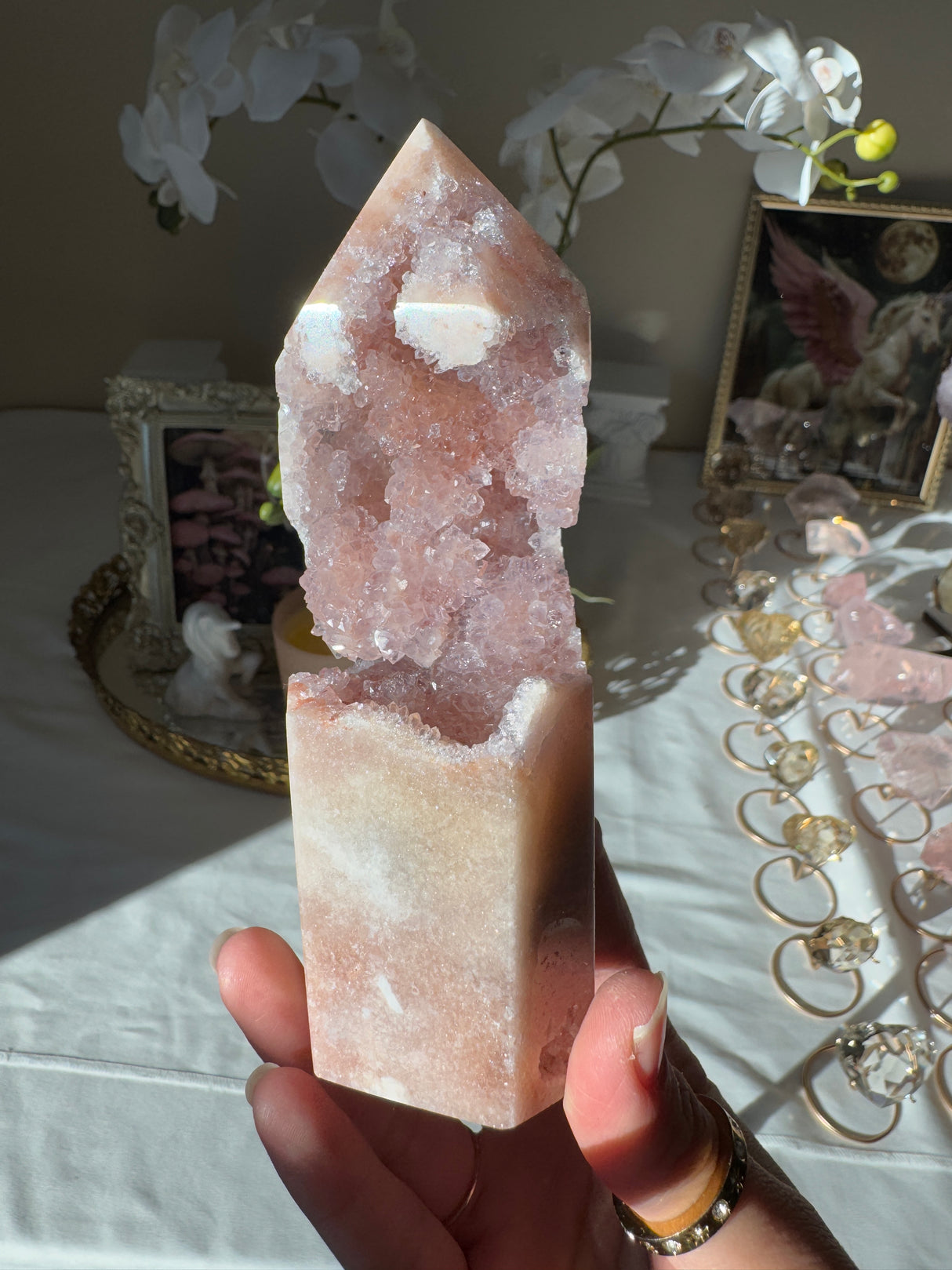 Pink Amethyst Tower