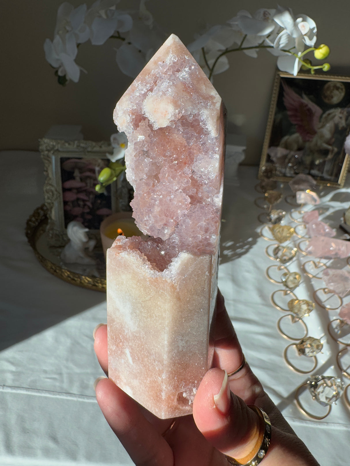 Pink Amethyst Tower