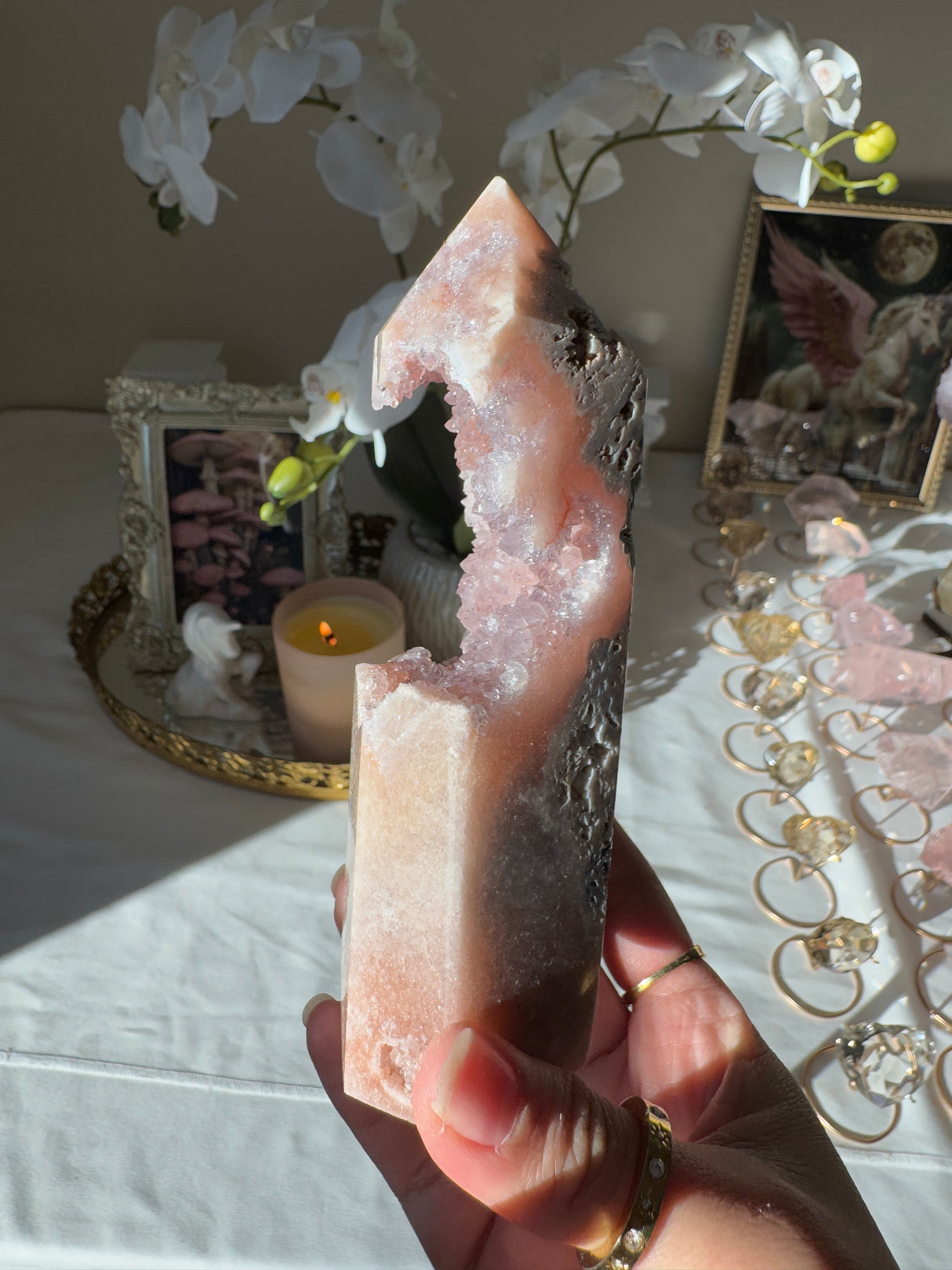 Pink Amethyst Tower