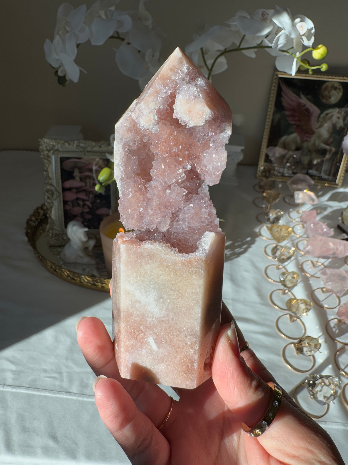 Pink Amethyst Tower