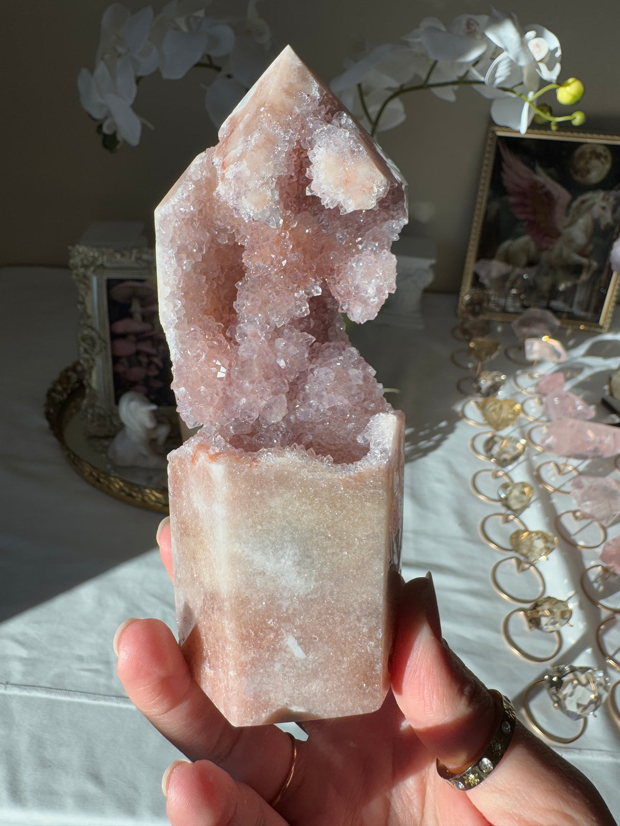 Pink Amethyst Tower