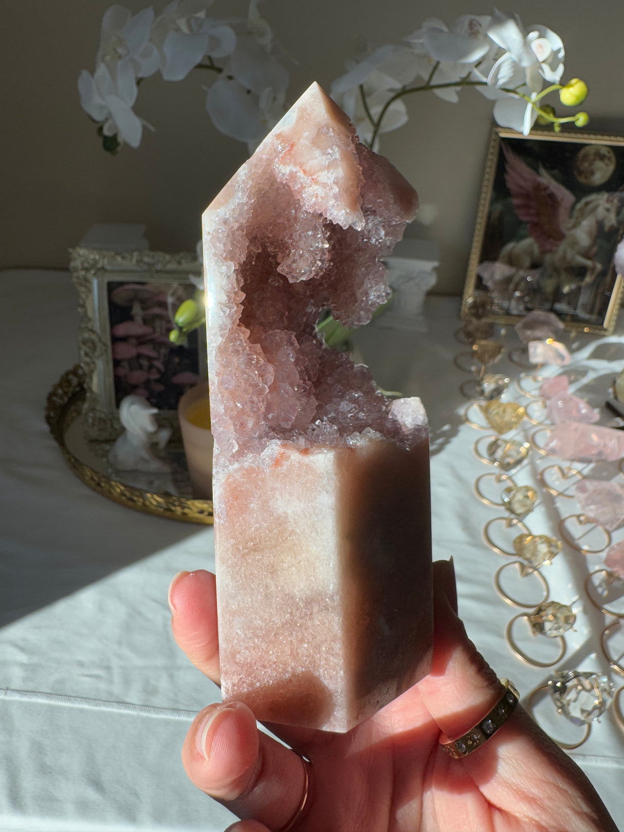Pink Amethyst Tower