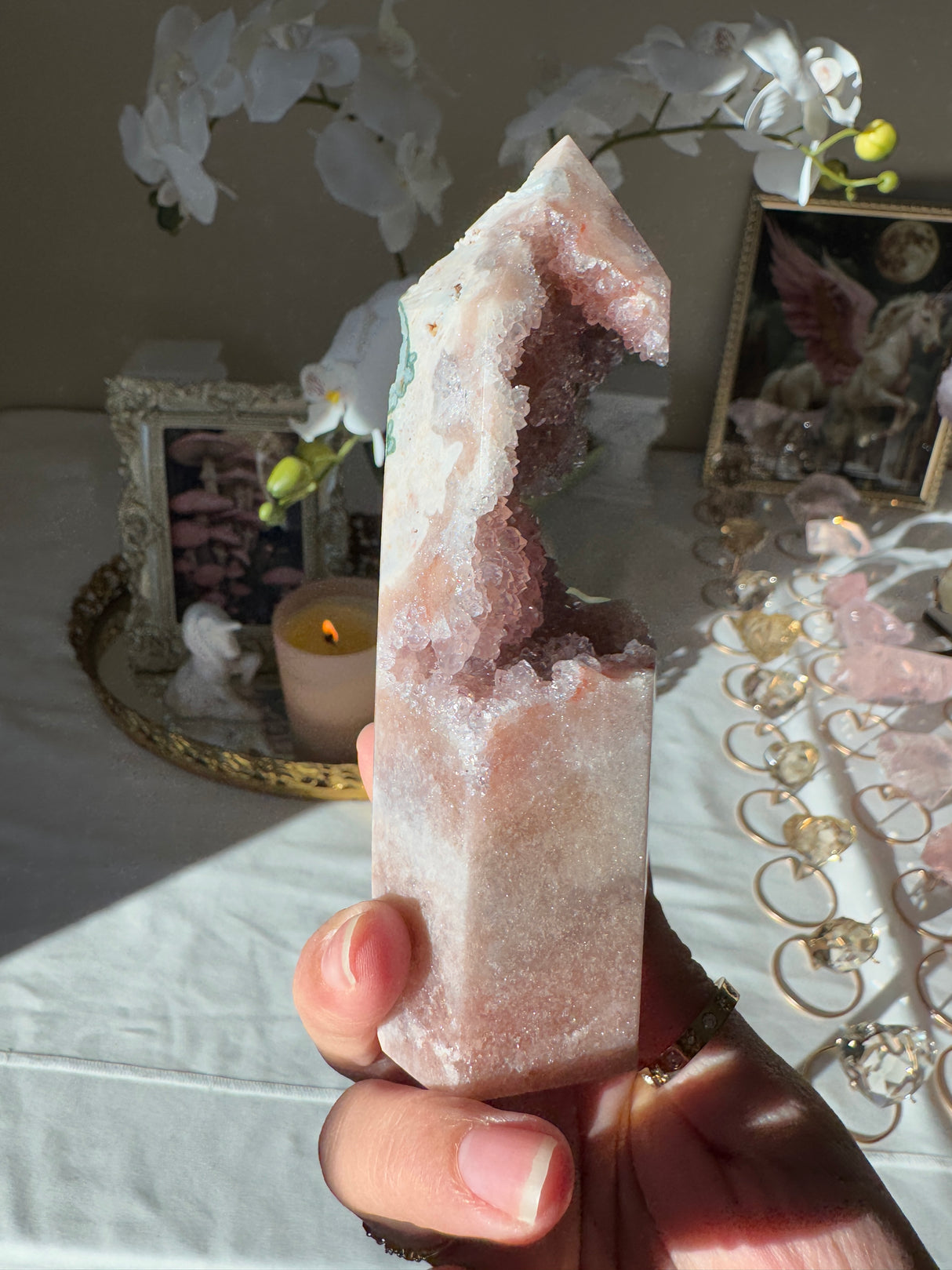 Pink Amethyst Tower
