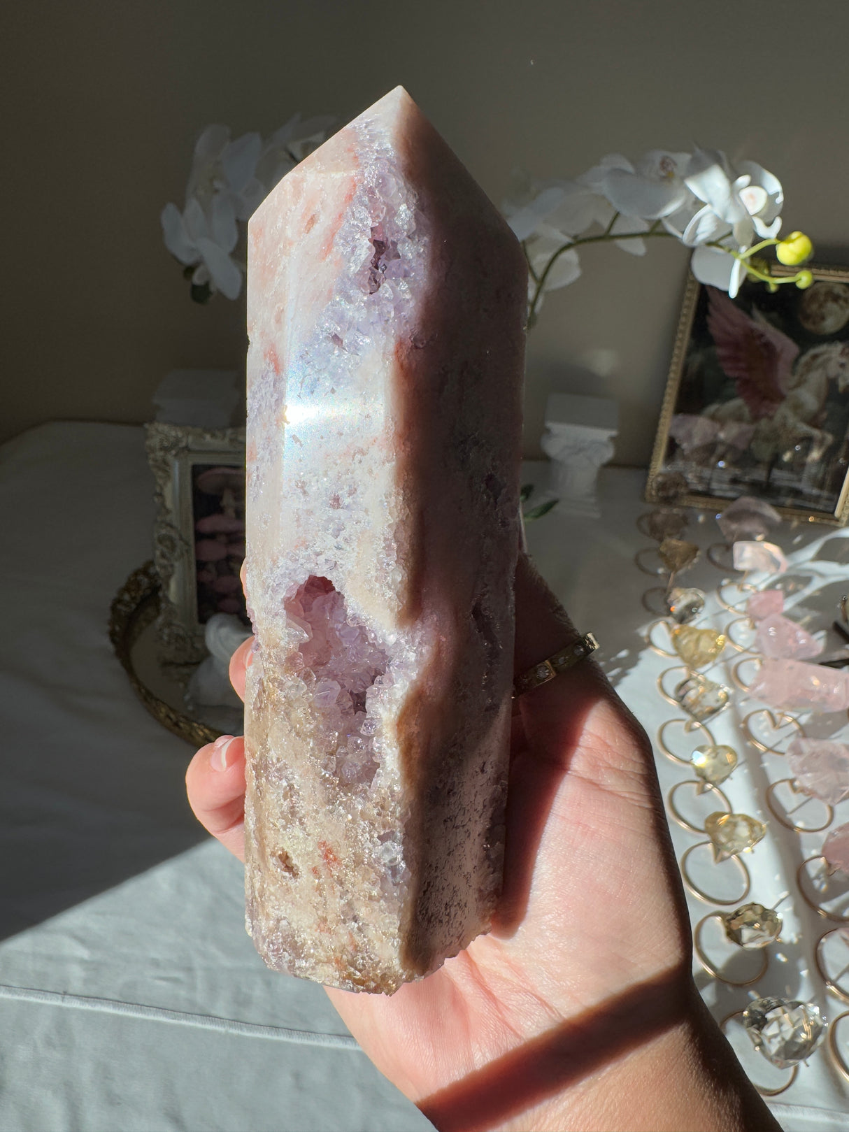 Pink Amethyst Tower