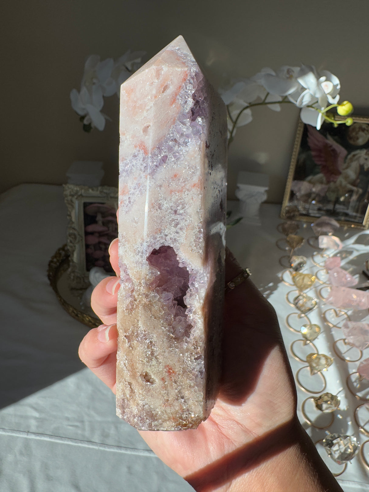 Pink Amethyst Tower