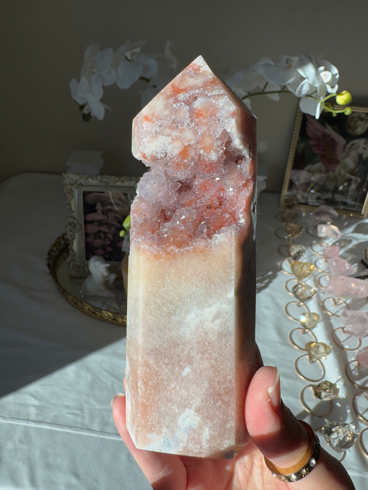 Pink Amethyst Tower