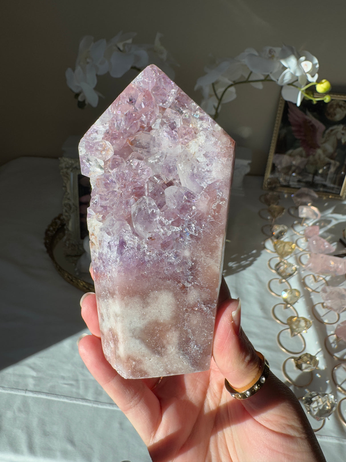 Pink Amethyst Tower