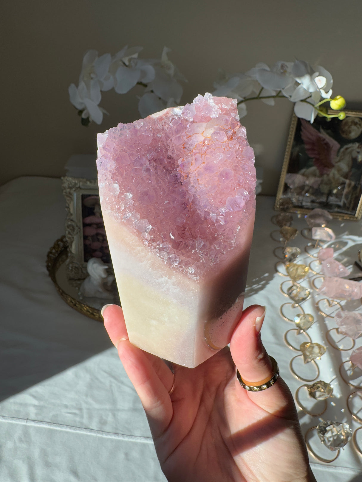 Pink Amethyst Tower