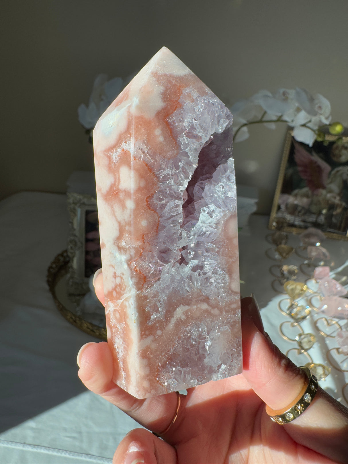 Pink Amethyst Tower