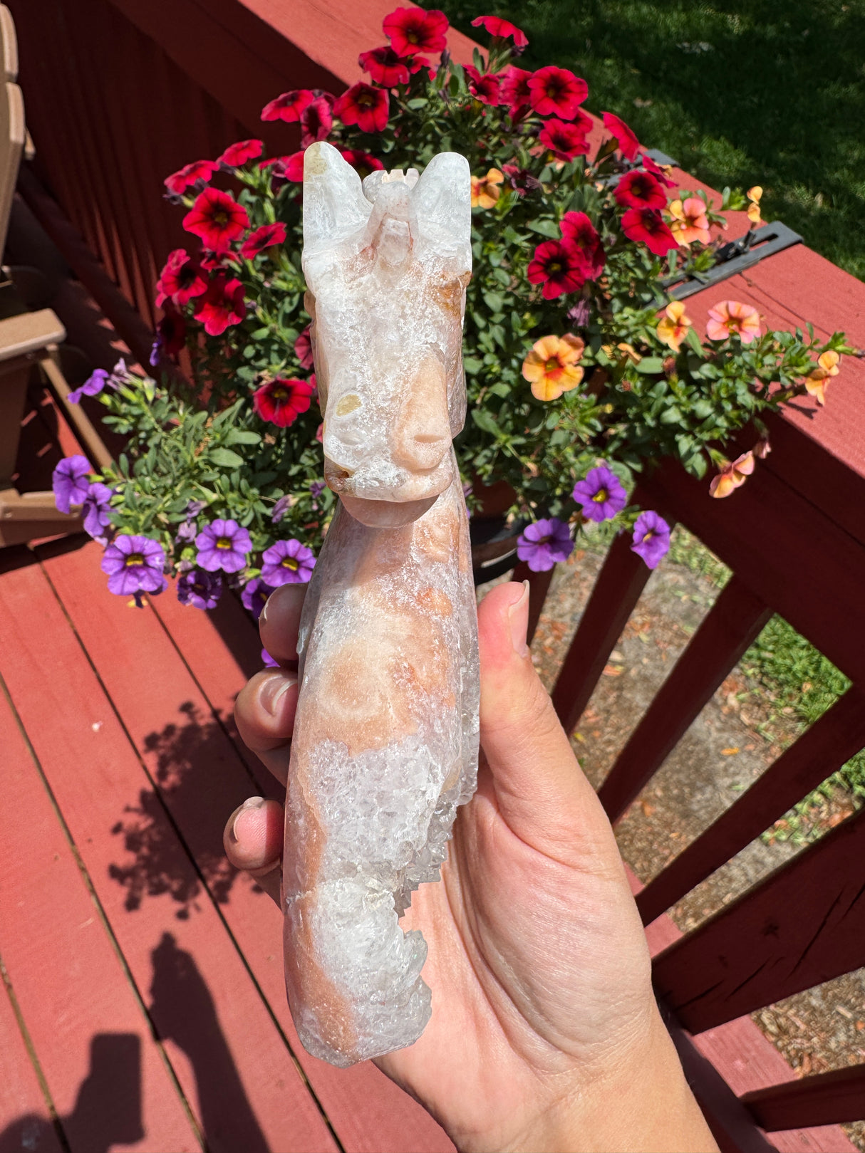 Quartzy Pink Amethyst Unicorn