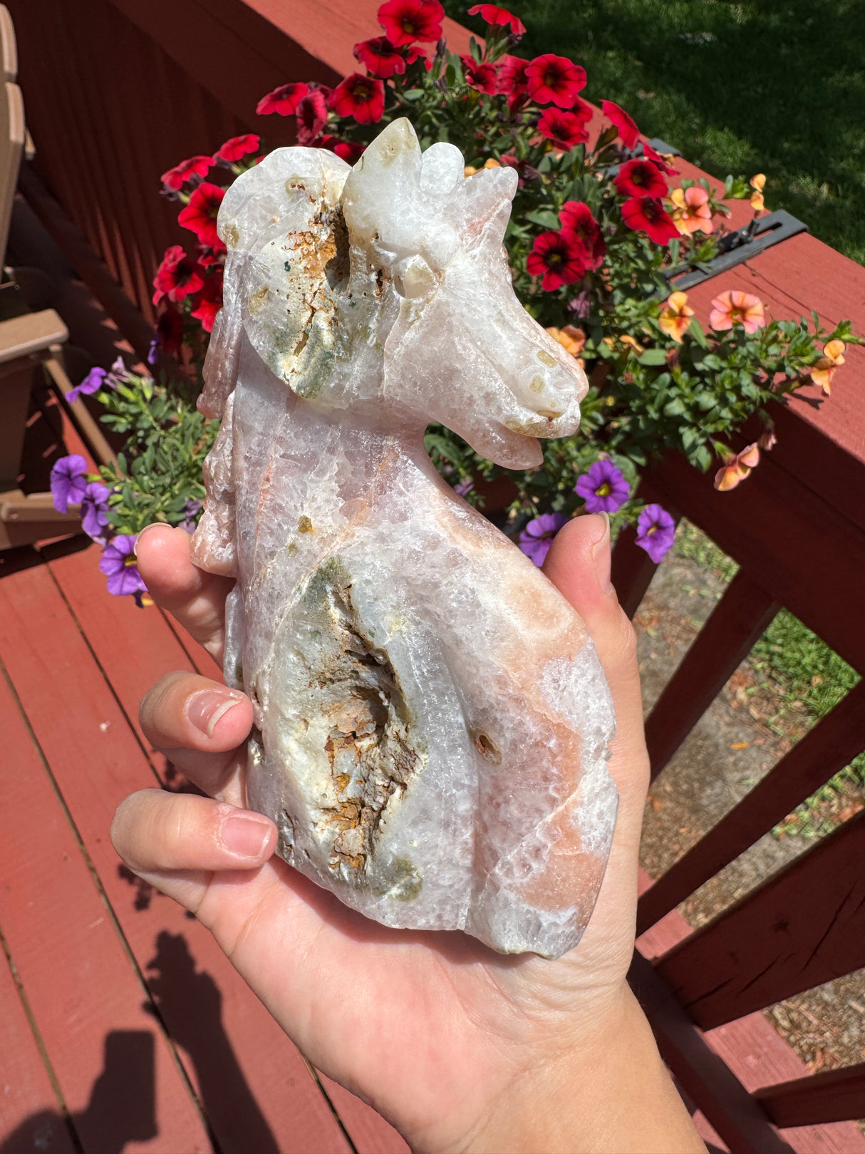 Quartzy Pink Amethyst Unicorn