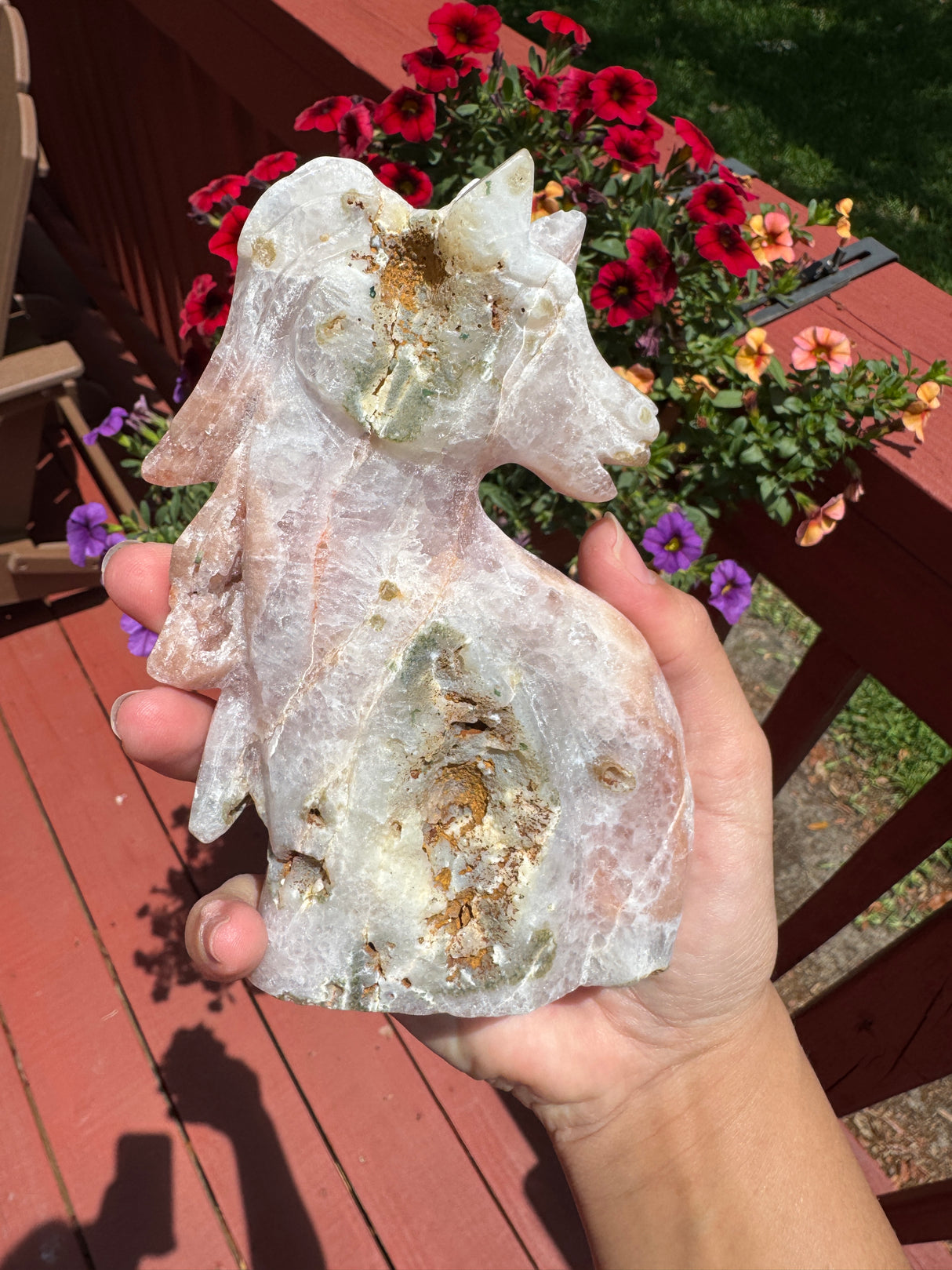 Quartzy Pink Amethyst Unicorn