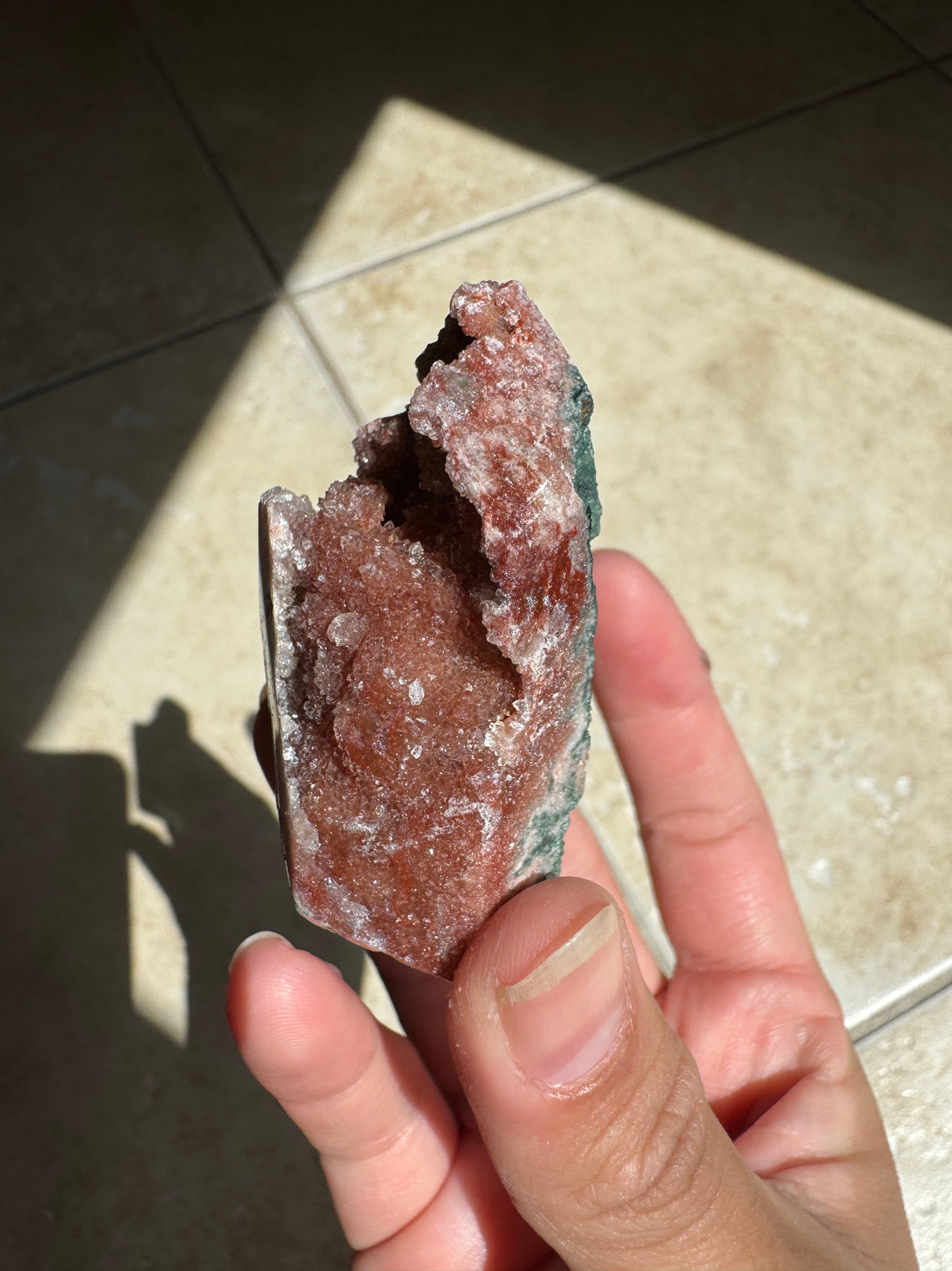 Druzy Red Pink Amethyst Tower