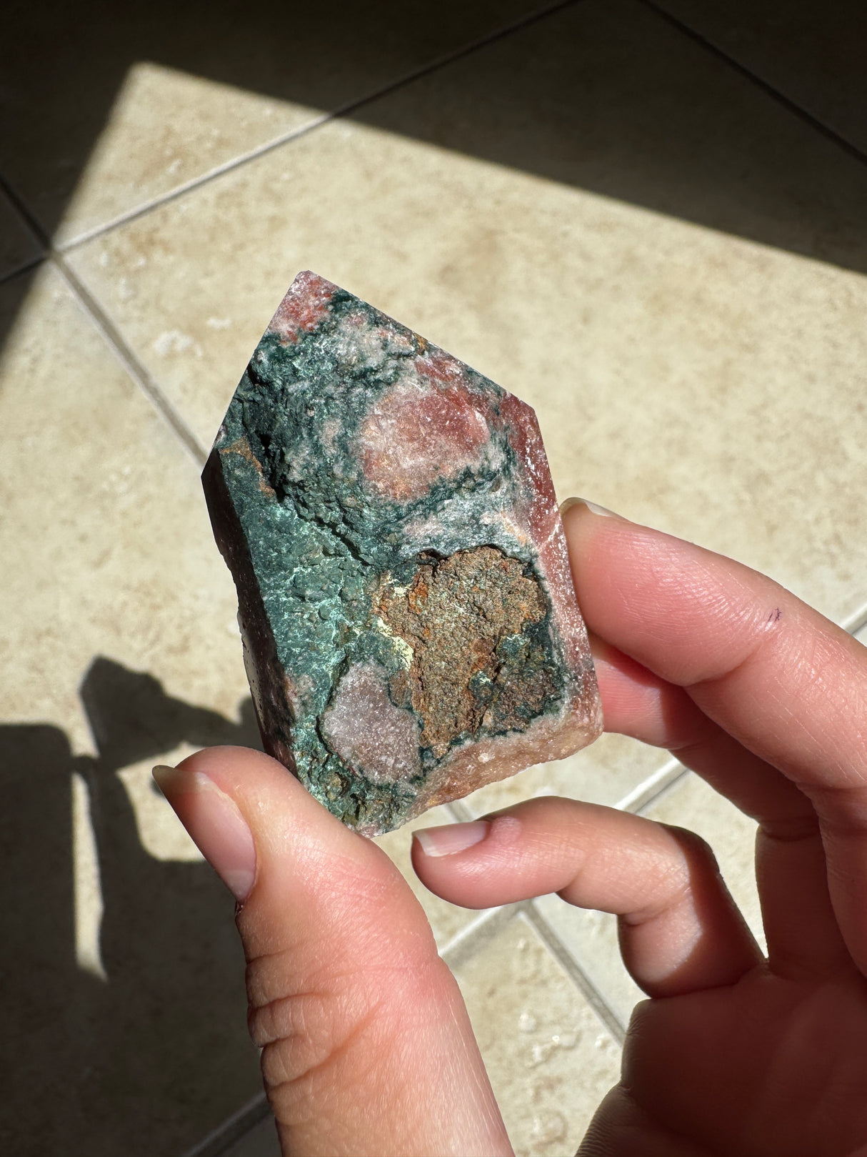 Druzy Red Pink Amethyst Tower