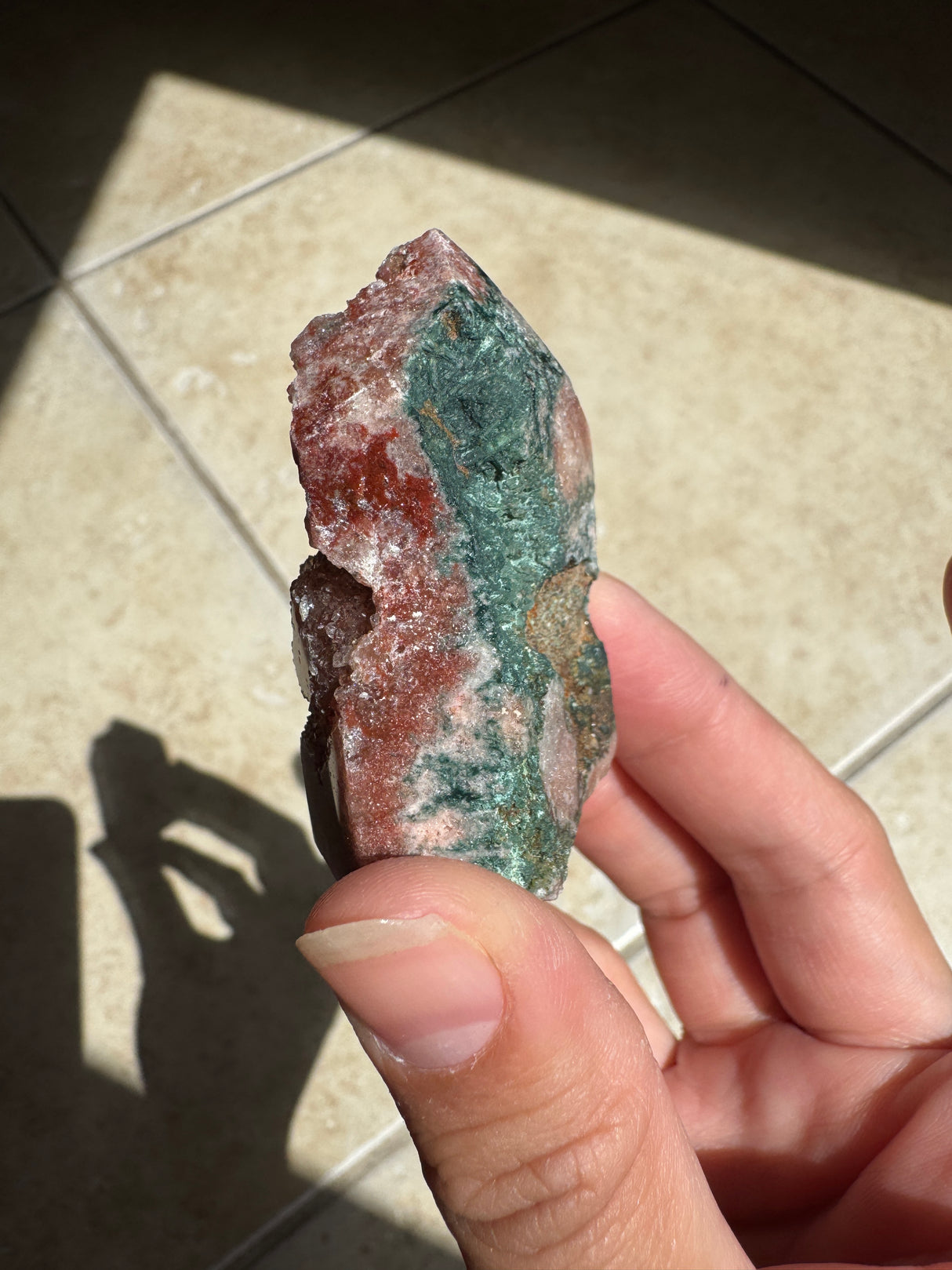 Druzy Red Pink Amethyst Tower