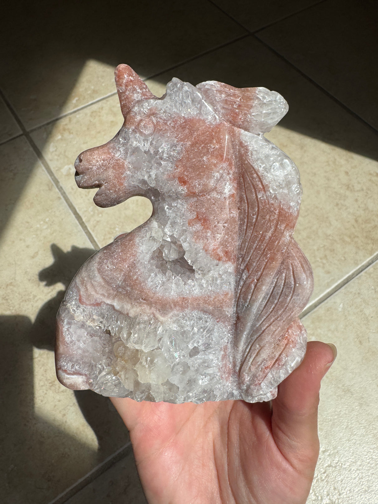 Pink Amethyst Unicorn