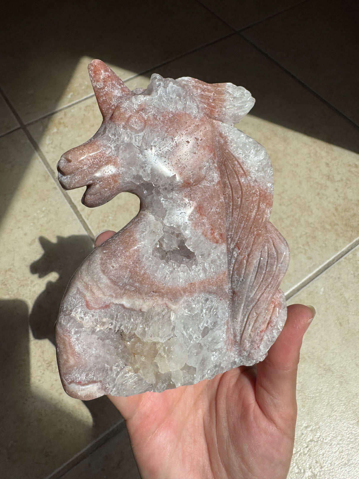 Pink Amethyst Unicorn