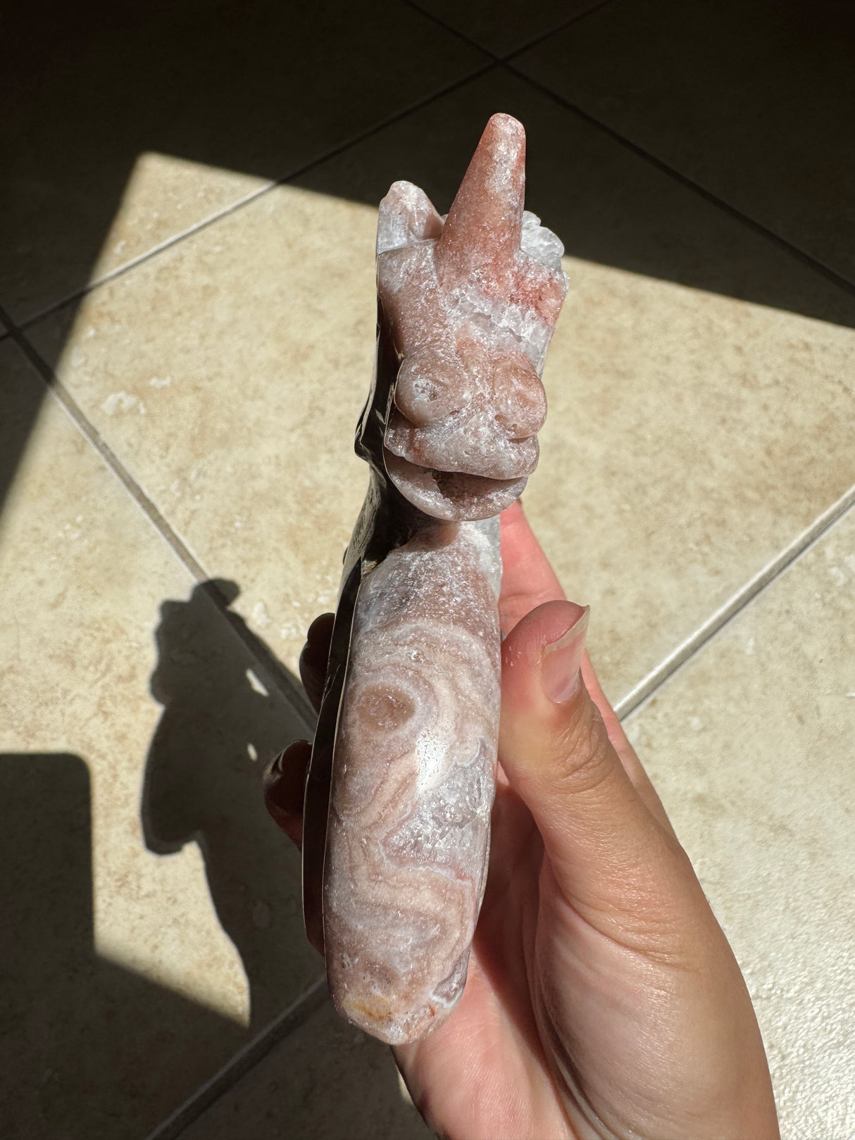 Pink Amethyst Unicorn