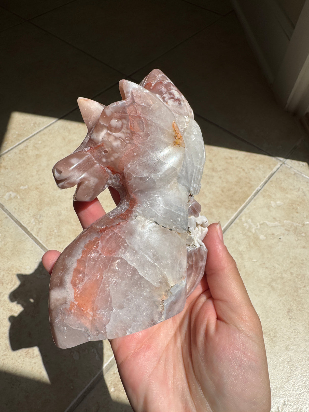 Pink Amethyst Unicorn