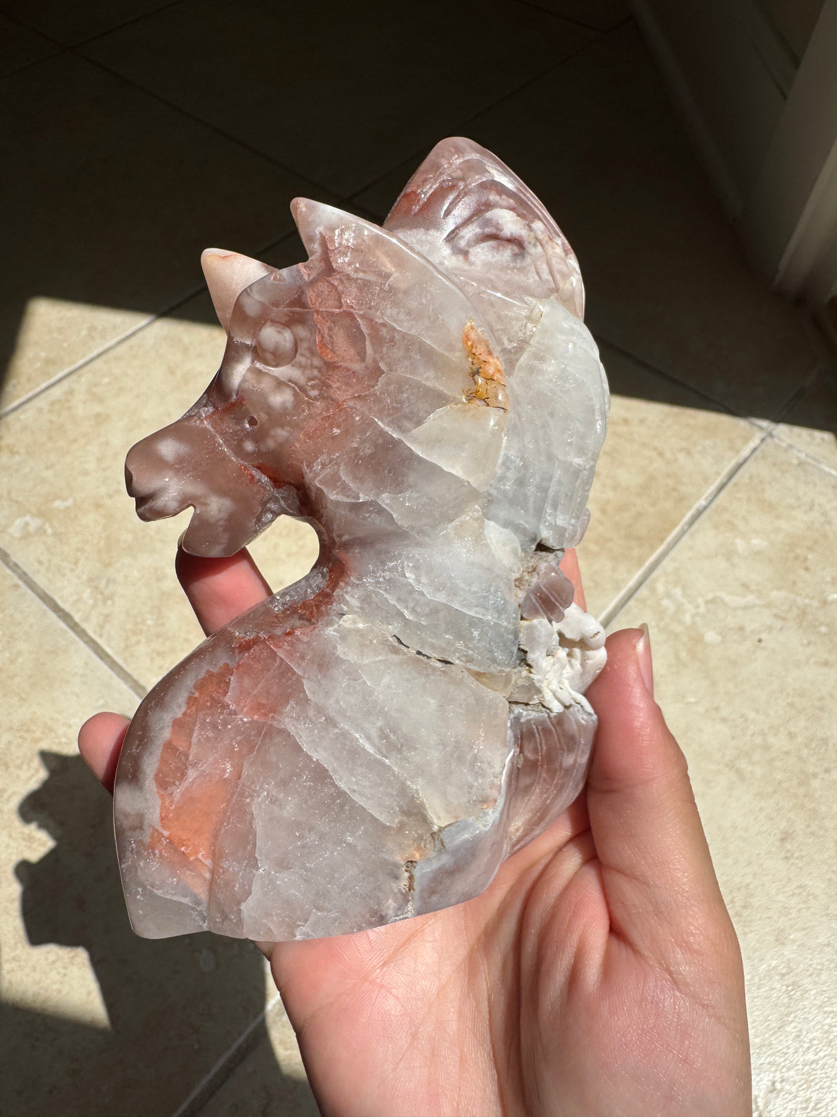 Pink Amethyst Unicorn