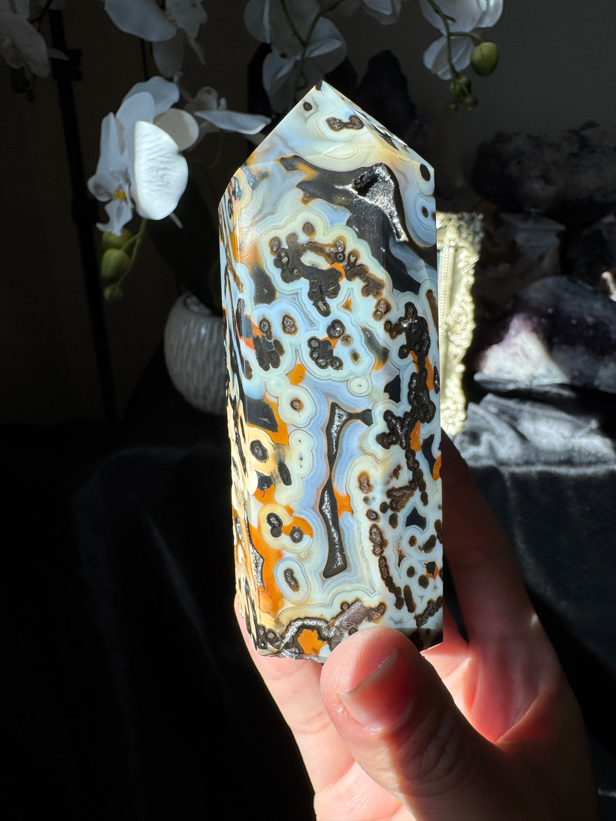 Wicked Lace Agate Tower