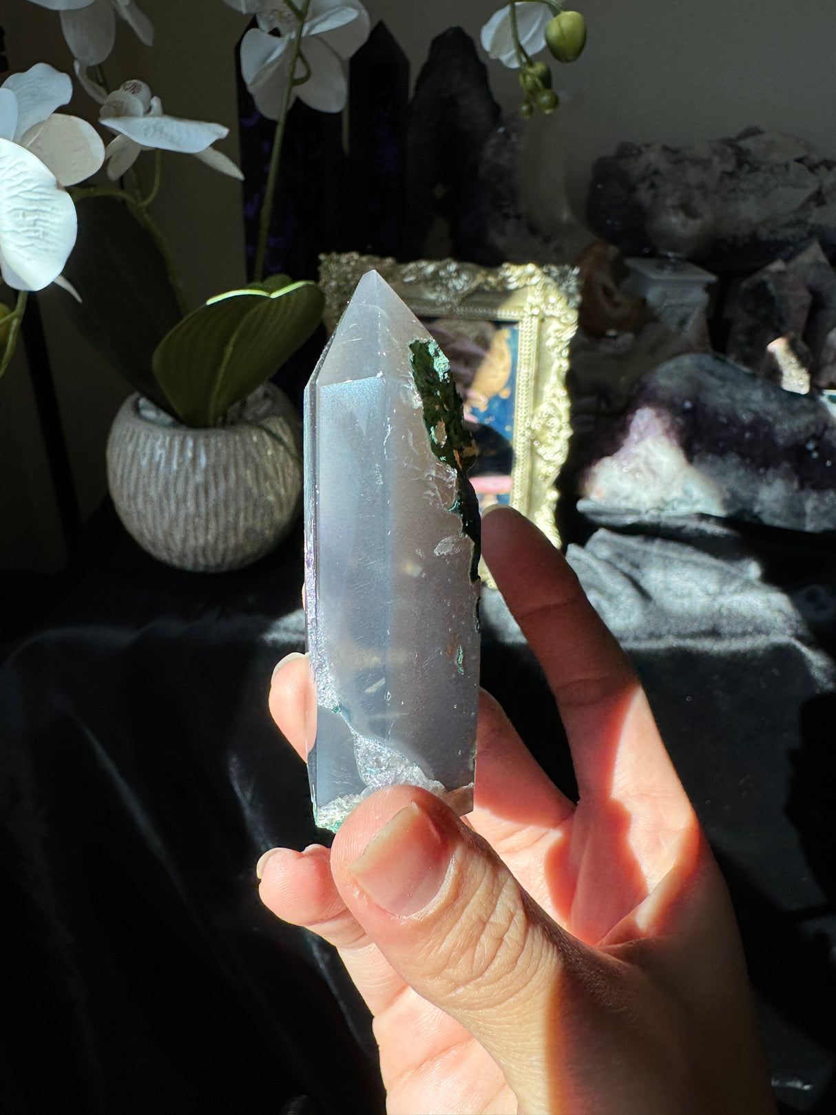 Amethyst Agate Tower