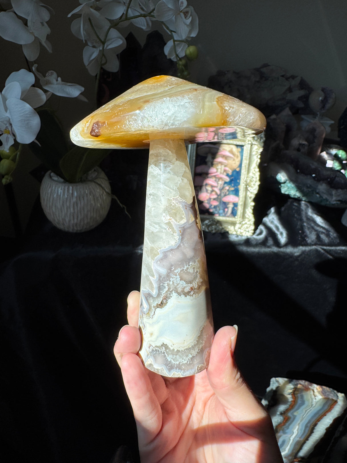Agate Mushroom (imperfect)