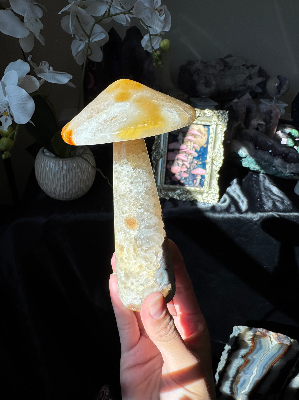 Agate Mushroom (imperfect)