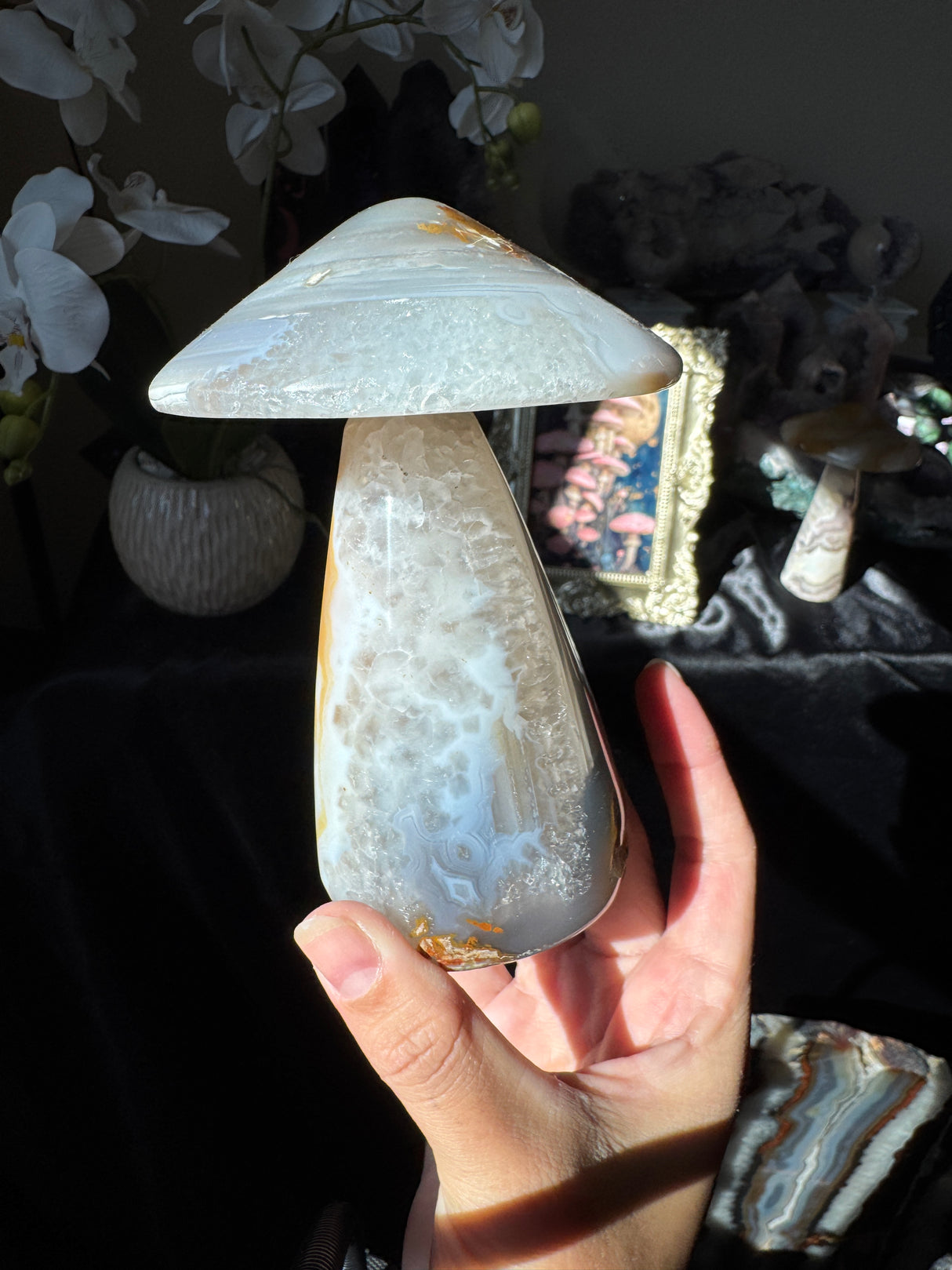 Agate Mushroom (imperfect)