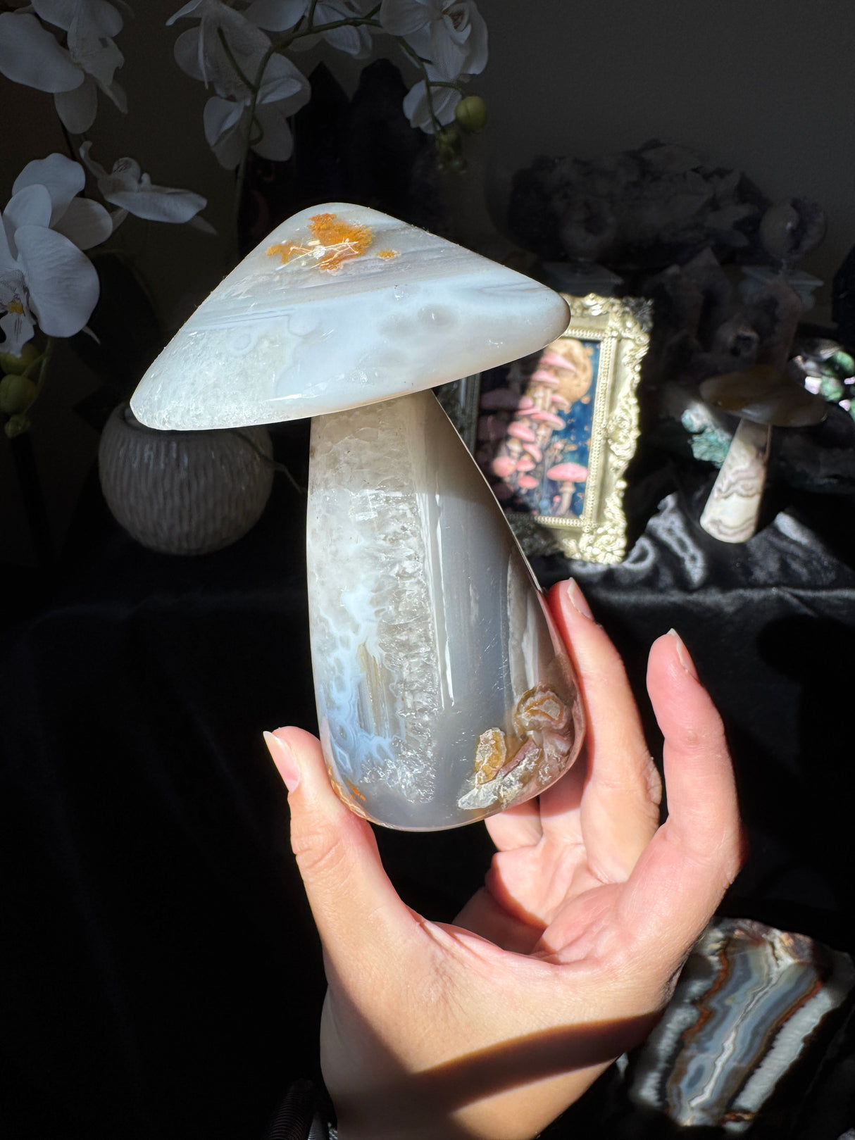 Agate Mushroom (imperfect)