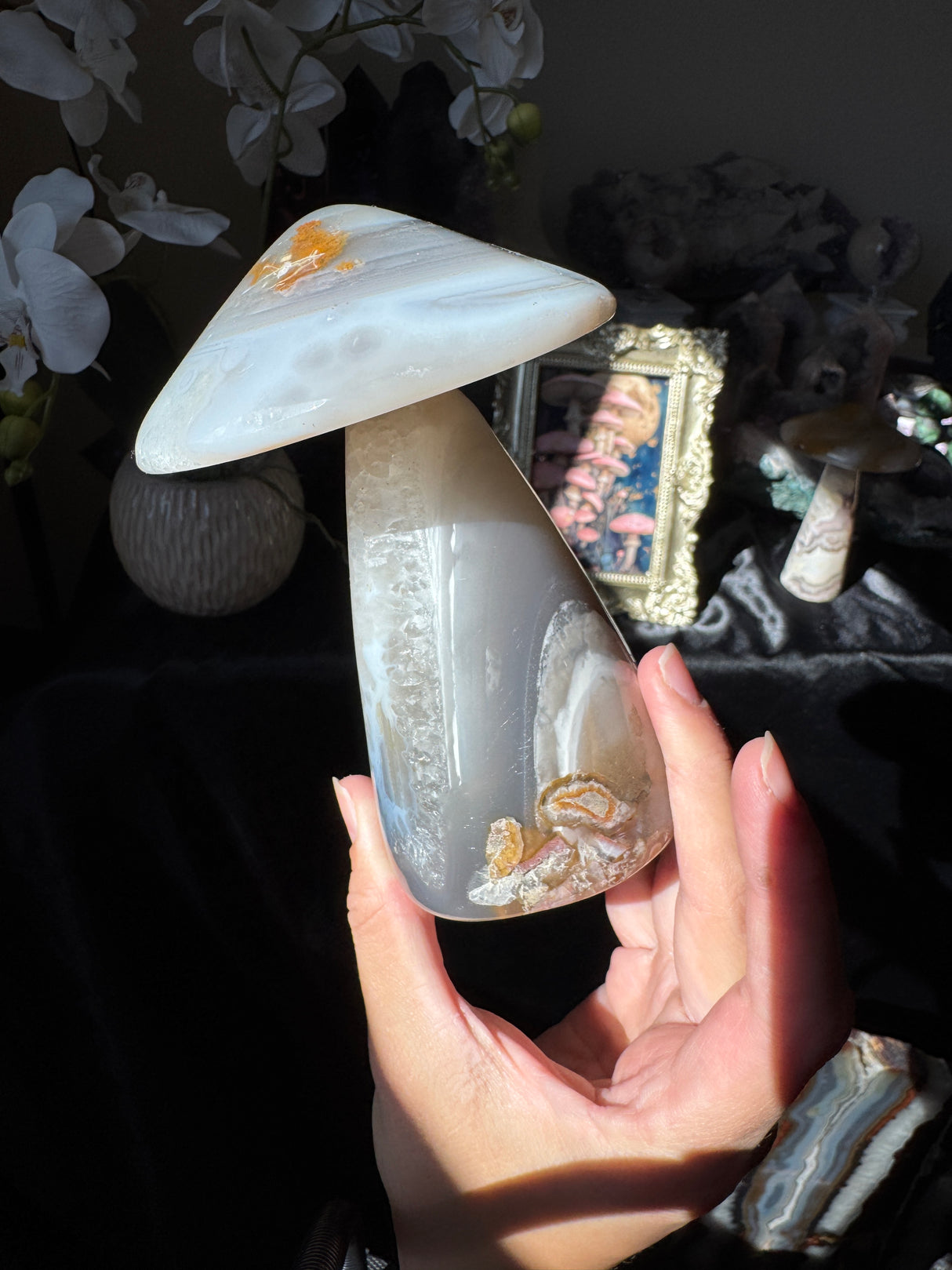 Agate Mushroom (imperfect)