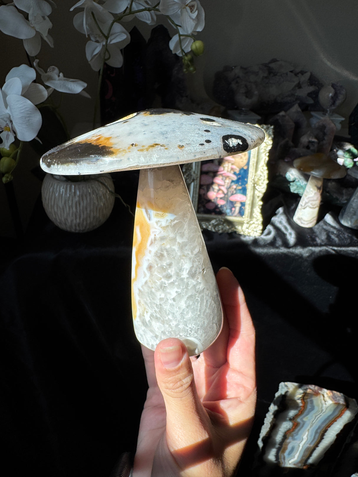 Agate Mushroom (imperfect)