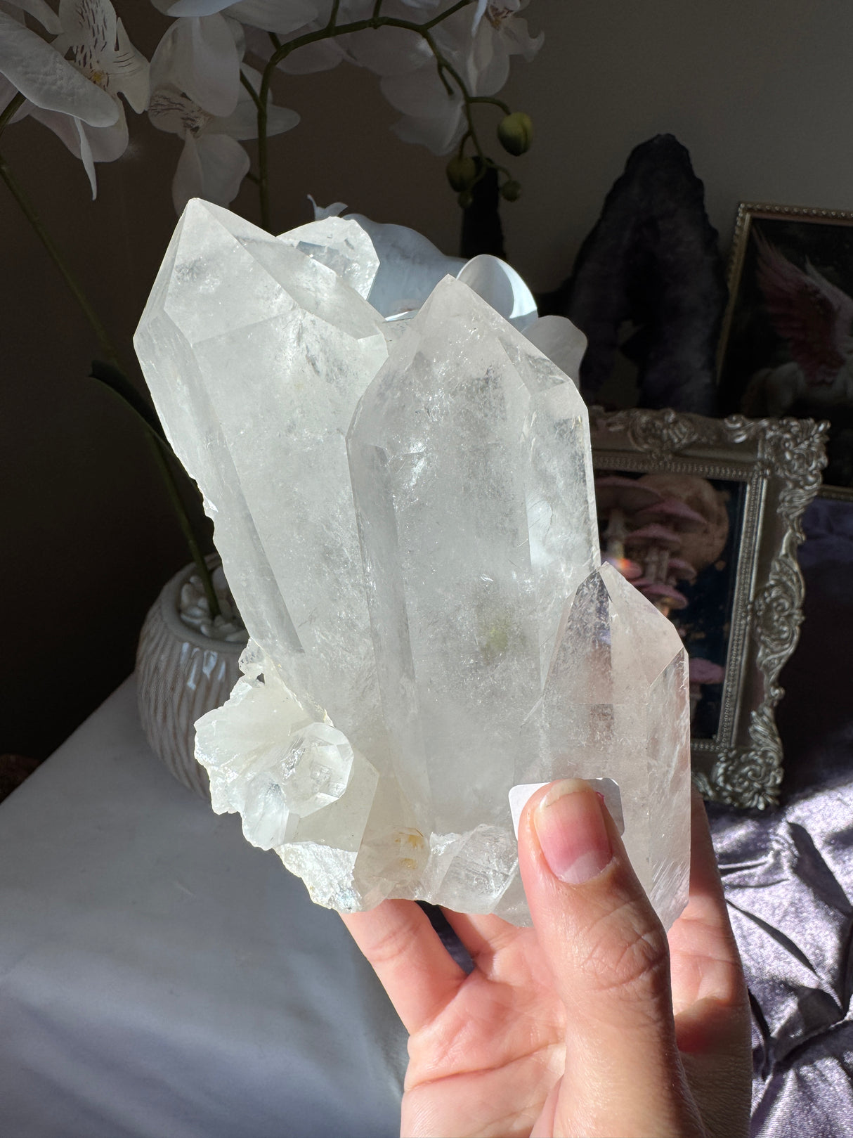 Brazilian Quartz Cluster