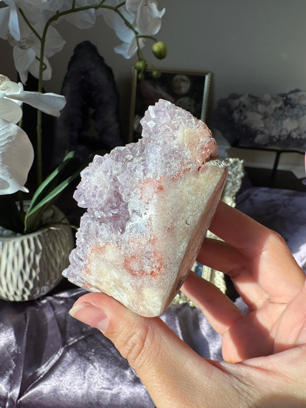 Lavender Pink Amethyst Free Form