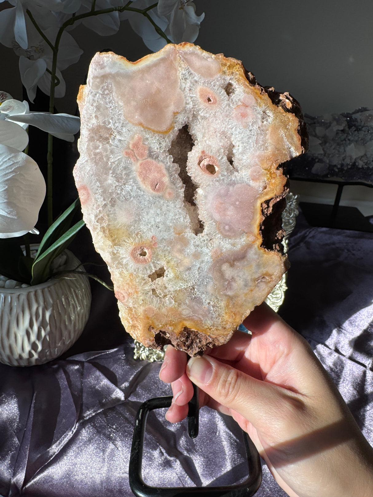 Pink Amethyst Slab