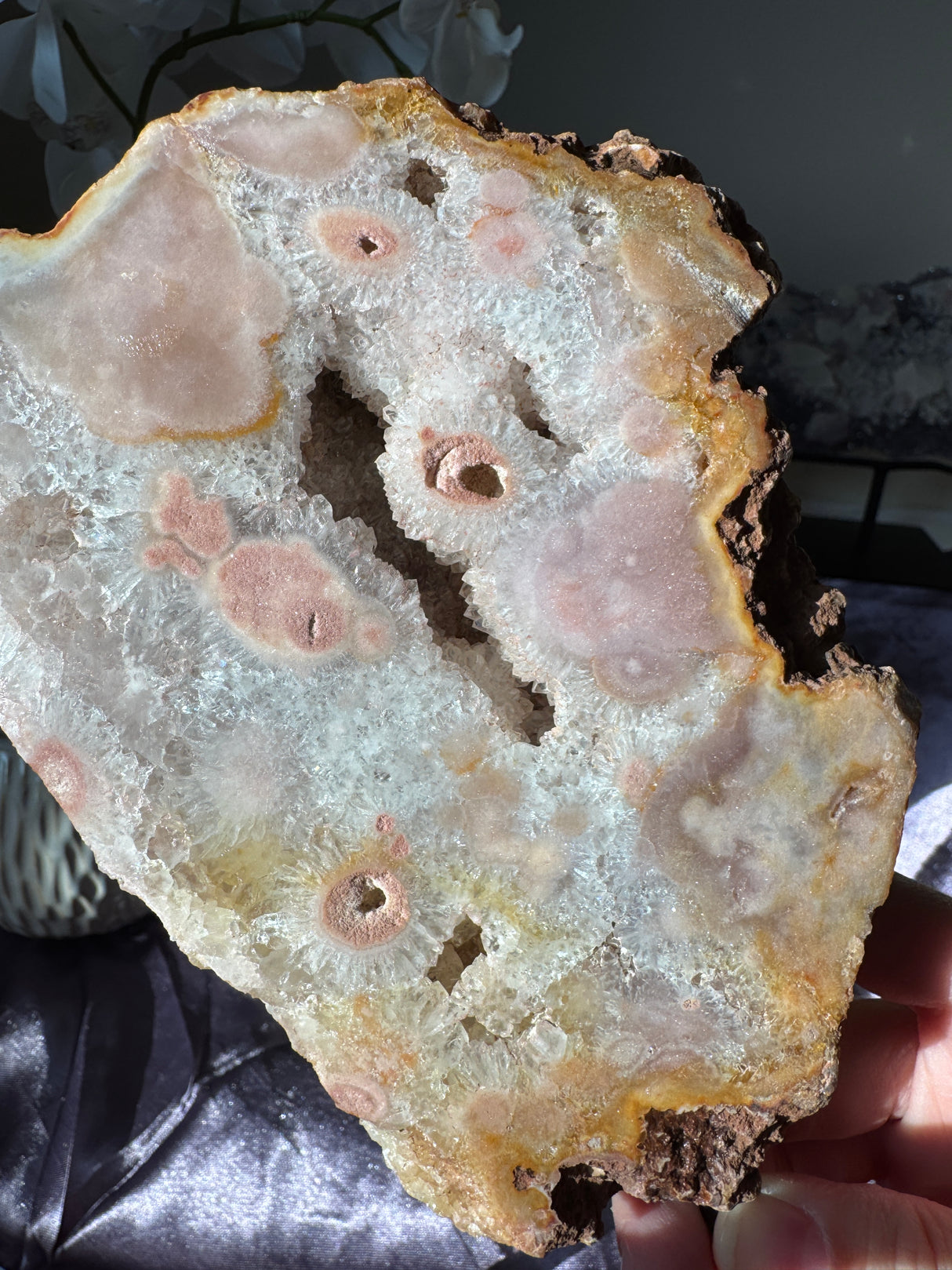 Pink Amethyst Slab