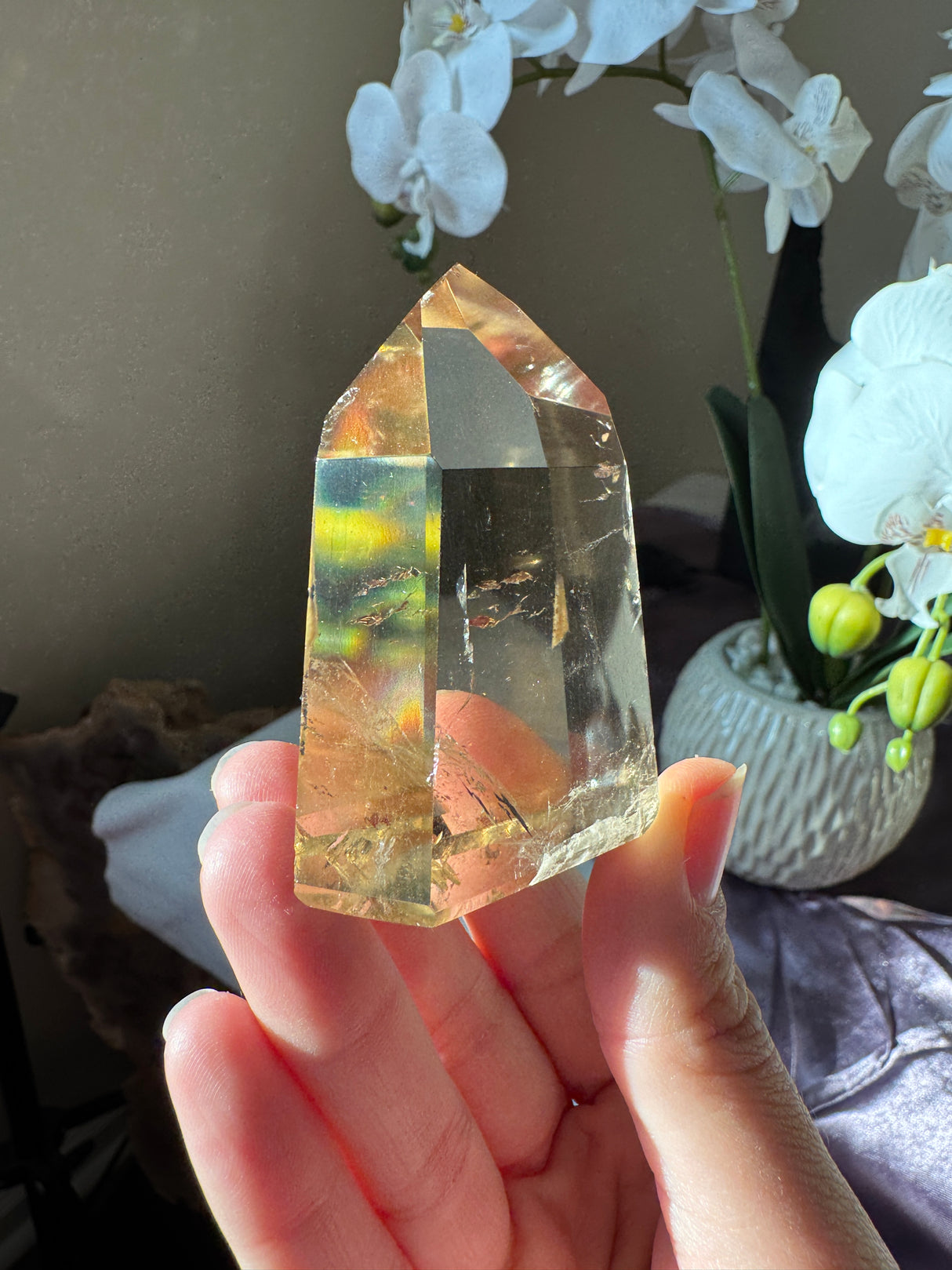 Golden Citrine Tower