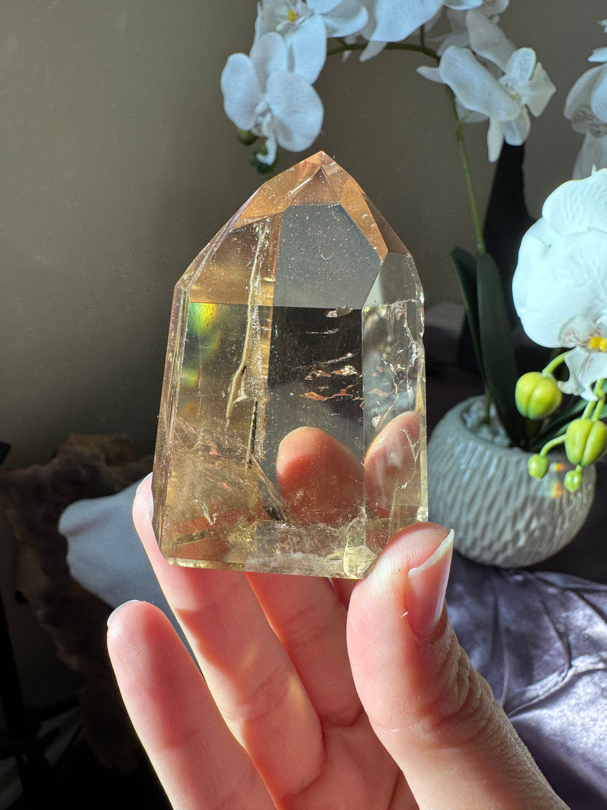 Golden Citrine Tower